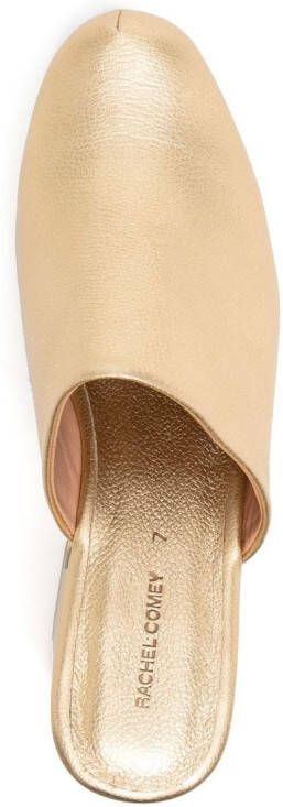 Rachel Comey leather platform mules Gold