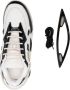 Raf Simons multi-panel lace-up sneakers White - Thumbnail 4