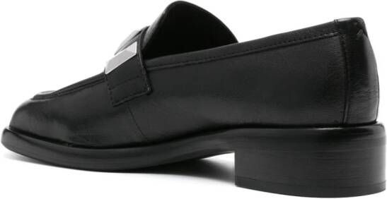 rag & bone Maxwell stud-detailed loafer Black