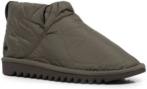 rag & bone Eira quilted boots Green