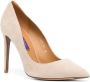 Ralph Lauren Collection Celia 100mm suede leather pumps Neutrals - Thumbnail 2