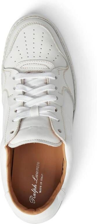 Ralph Lauren Collection Jinett low top sneakers White