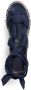 Ralph Lauren Collection Lilyann linen-silk sandals Blue - Thumbnail 4