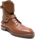 Ralph Lauren Collection Marlie Welington leather boots Brown - Thumbnail 1