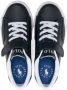 Ralph Lauren Kids embroidered-logo low-top sneakers Blue - Thumbnail 3