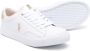 Ralph Lauren Kids embroidered-logo low-top sneakers White - Thumbnail 2