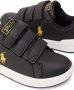 Ralph Lauren Kids Polo Pony leather sneakers Black - Thumbnail 4