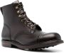 Ralph Lauren RRL Bowery lace-up leather boots Brown - Thumbnail 2