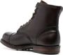 Ralph Lauren RRL Bowery lace-up leather boots Brown - Thumbnail 3