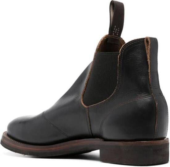 Ralph Lauren RRL Congress leather Chelsea boots Black