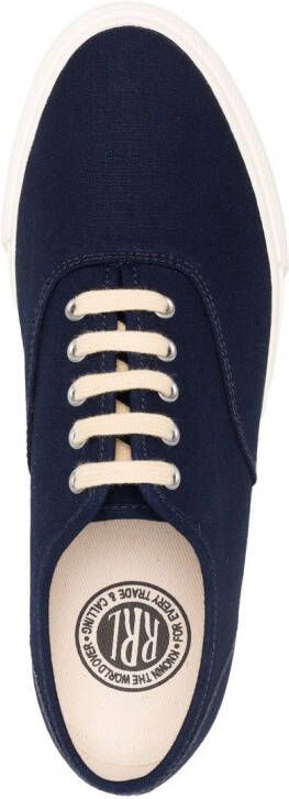 Ralph Lauren RRL denim low-top sneakers Blue
