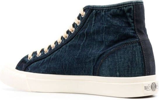 Ralph Lauren RRL Mayport hi-top sneakers Blue