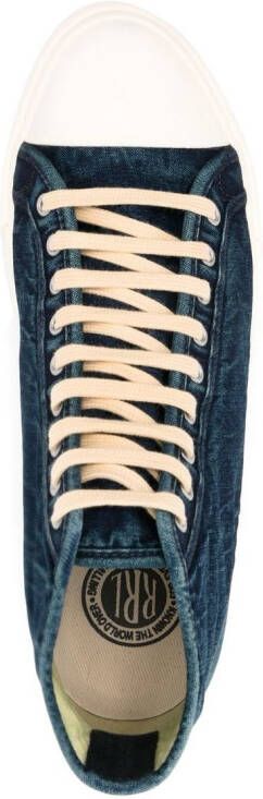 Ralph Lauren RRL Mayport hi-top sneakers Blue