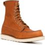 Red Wing Shoes ankle lace-up fastening boots Brown - Thumbnail 2