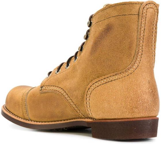 Red Wing Shoes classic lace-up boots Brown