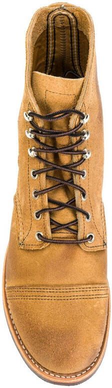 Red Wing Shoes classic lace-up boots Brown