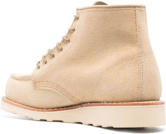 Red Wing Shoes classic mocassin toe boots Neutrals
