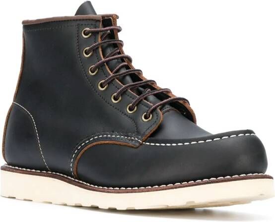 Red Wing Shoes Classic Mock Toe boots Black