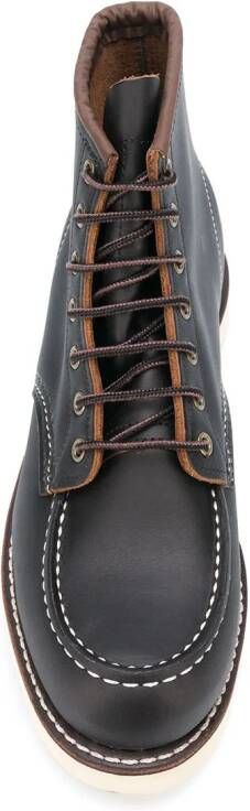 Red Wing Shoes Classic Mock Toe boots Black