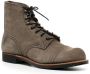 Red Wing Shoes Iron Ranger combat boots Brown - Thumbnail 2