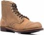 Red Wing Shoes Iron Ranger leather ankle boots Brown - Thumbnail 2