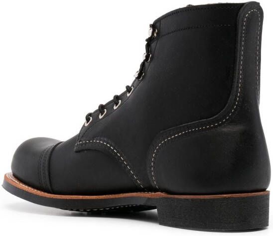 Red Wing Shoes lace-up ankle boots Black