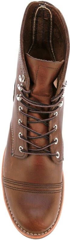 Red Wing Shoes lace-up boots Brown