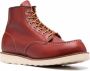 Red Wing Shoes lace-up leather boots Brown - Thumbnail 2