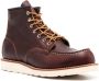 Red Wing Shoes round-toe lace-up boots Brown - Thumbnail 2