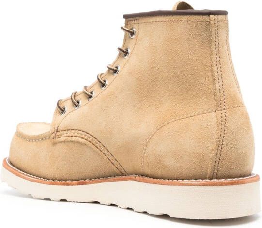 Red Wing Shoes round-toe suede ankle boots Neutrals