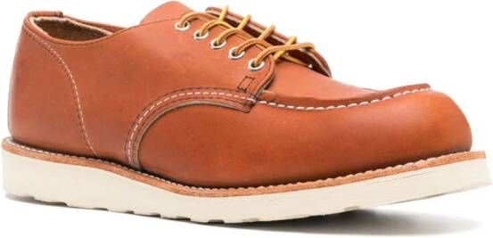 Red Wing Shoes Shop Moc leather derby shoes Brown