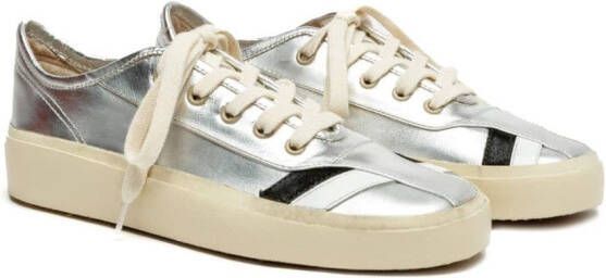 RE DONE 70s low-top striped sneakers Silver