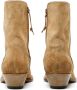 RE DONE pointed-toe western suede boots Brown - Thumbnail 4