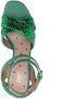 RED(V) glitter-embellished open-toe sandals Green - Thumbnail 4