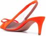 RED(V) Sandie 60mm slingback pumps Orange - Thumbnail 3