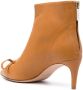 RED(V) Sandie 65mm leather boots Brown - Thumbnail 3