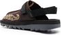 Reebok calf-leather embroidered shoes Brown - Thumbnail 3