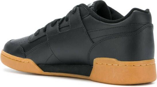 Reebok contrast sole sneakers Black