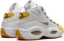 Reebok Kids Question Mid leather sneakers White - Thumbnail 3