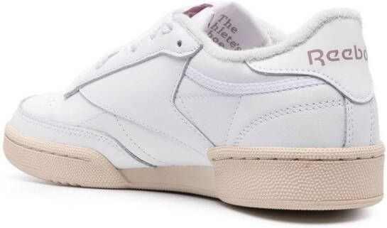 Reebok leather low-top sneakers White