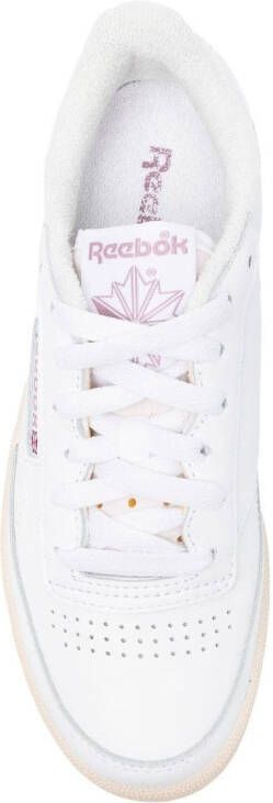 Reebok leather low-top sneakers White