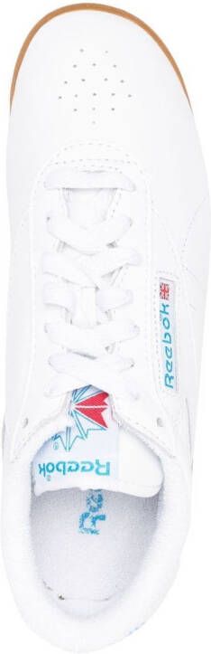Reebok logo-patch lace-up sneakers White