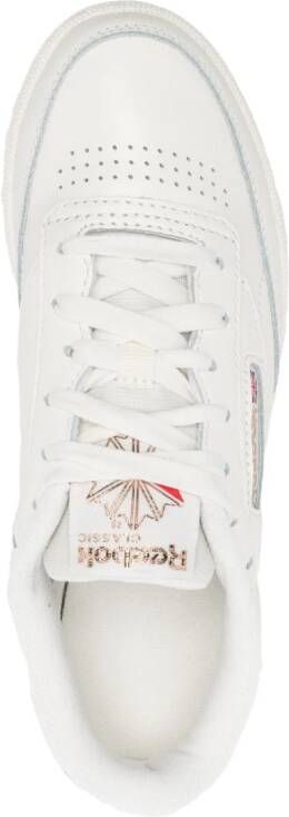 Reebok logo-patch low-stop sneakers White
