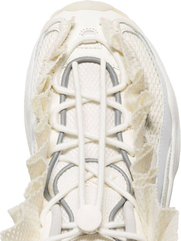 Reebok LTD DMX Ruffle lace-up sneakers White