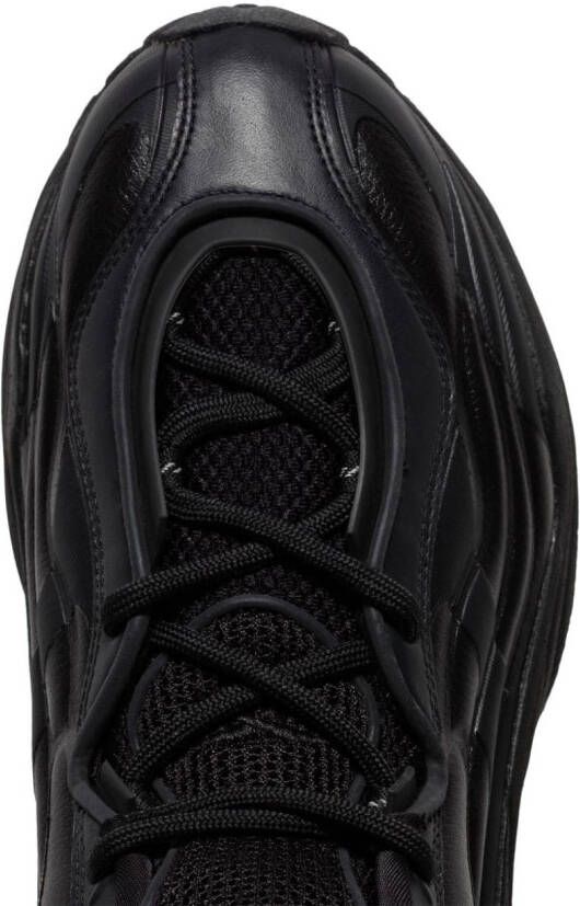 Reebok LTD DMX Run 6 logo-embroidered sneakers Black