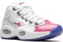 Reebok x Erci uel Question Mid "Pink Toe" sneakers White - Thumbnail 2