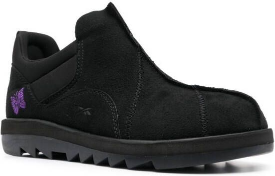 Reebok slip-on leather boots Black