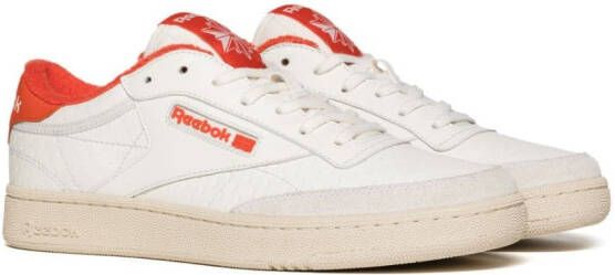 Reebok LTD Club C embossed leather sneakers White
