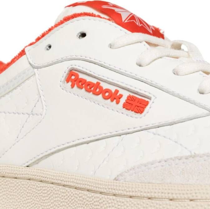 Reebok LTD Club C embossed leather sneakers White