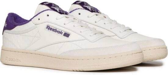 Reebok LTD Club C embossed leather sneakers White